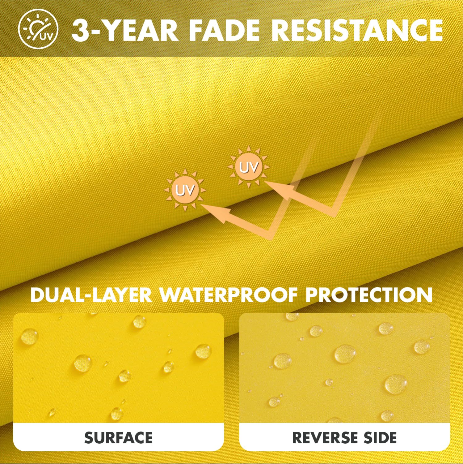 MIULEE cushion bottom with slip-resistance dots to prevent shifting.