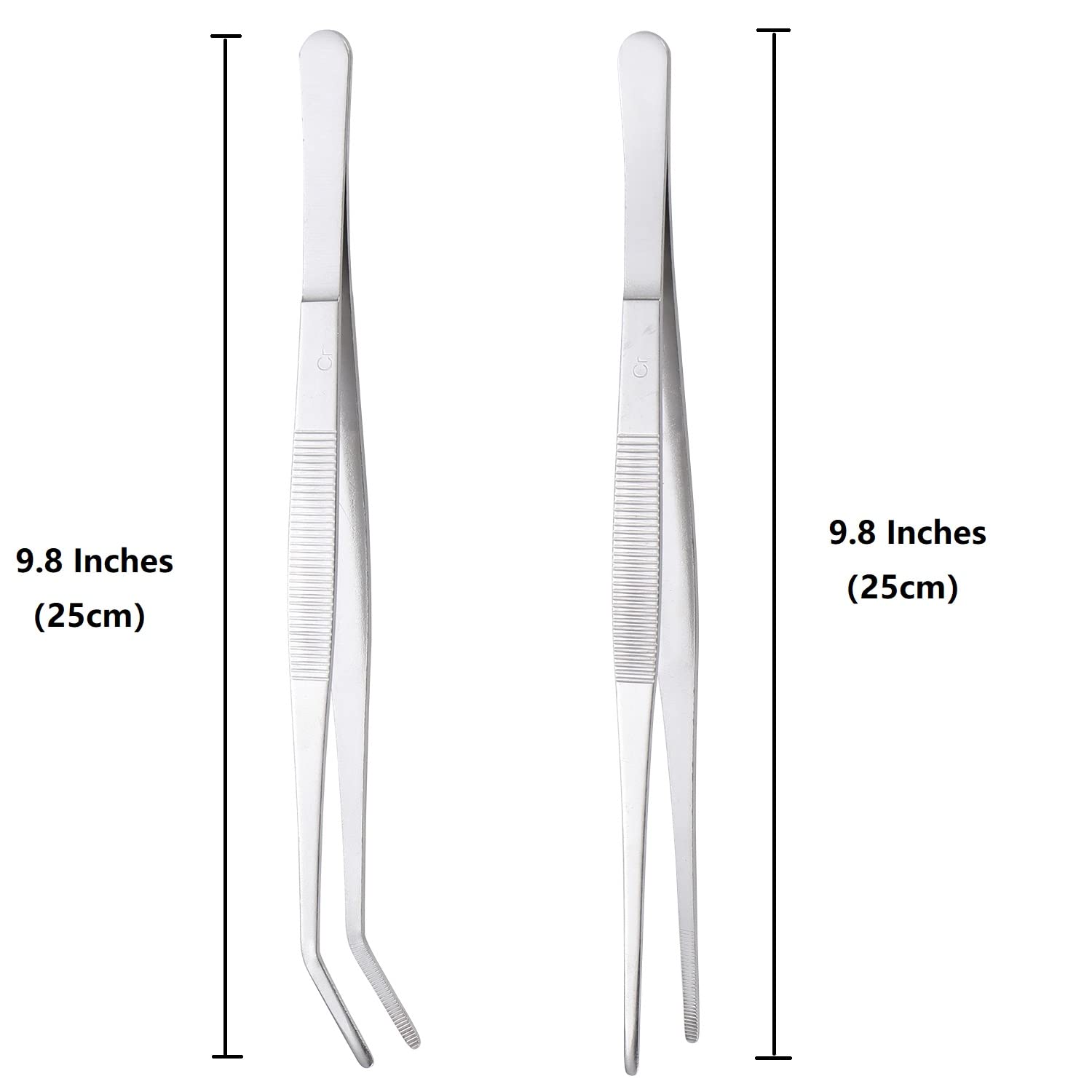 MIUPOO long-handle curved tweezers provide controlled handling in tight spaces