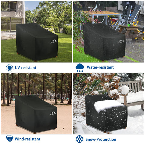 Miushion easy-on, easy-off handles simplify installation and removal.