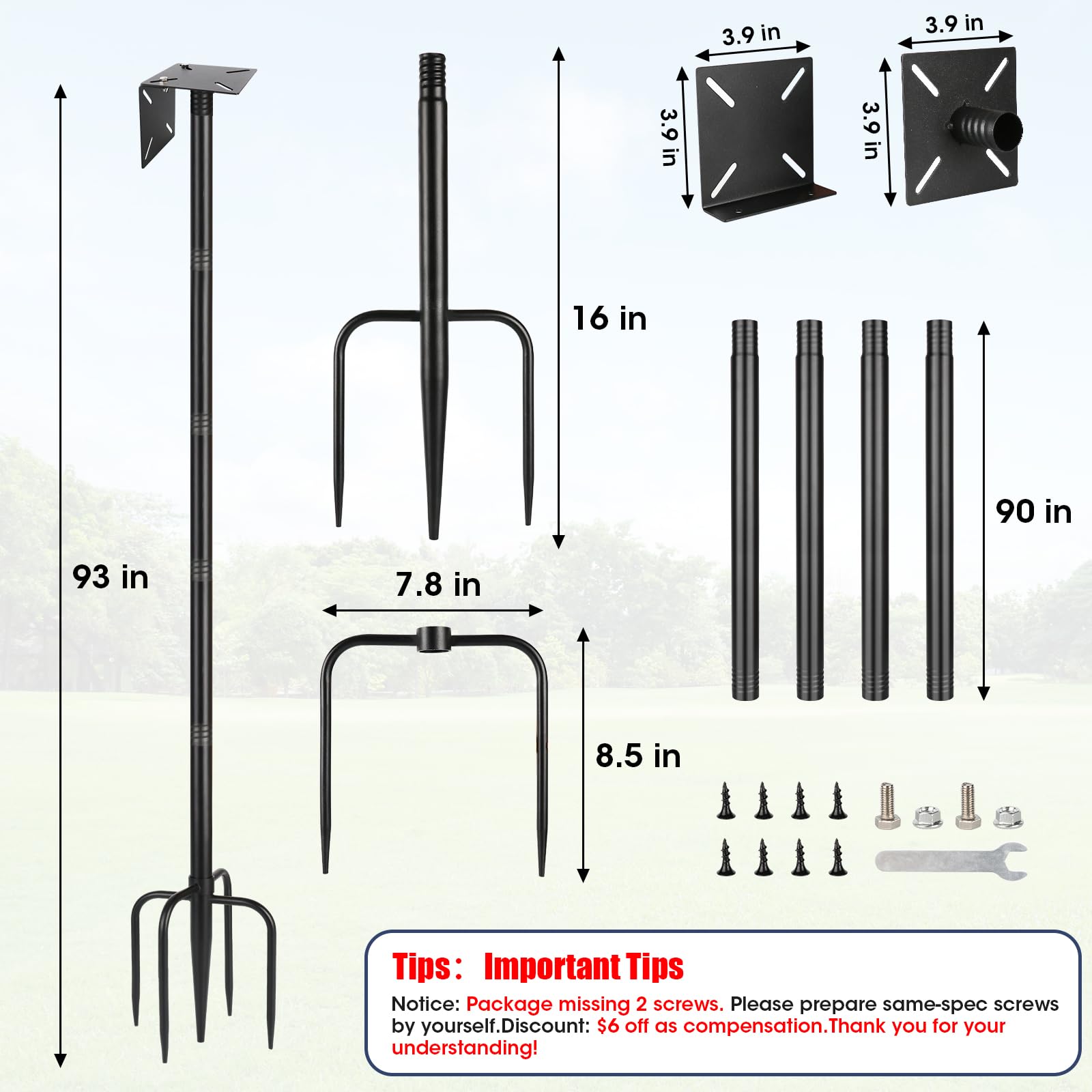 MIUVIBENI 5-prong base boosts stability in wind for secure durable mounting