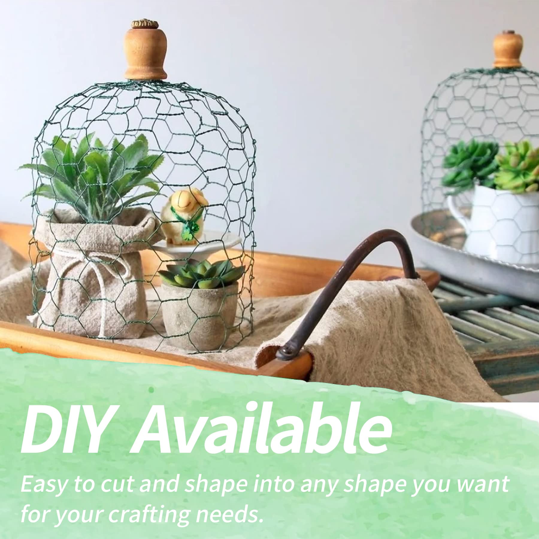 Miuwauer easy-cut shape netting for DIY fencing projects.