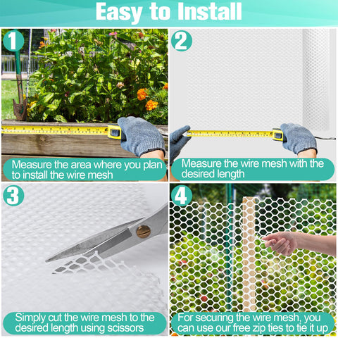 Miuwauer garden fencing shows flexible barrier options for lawns.