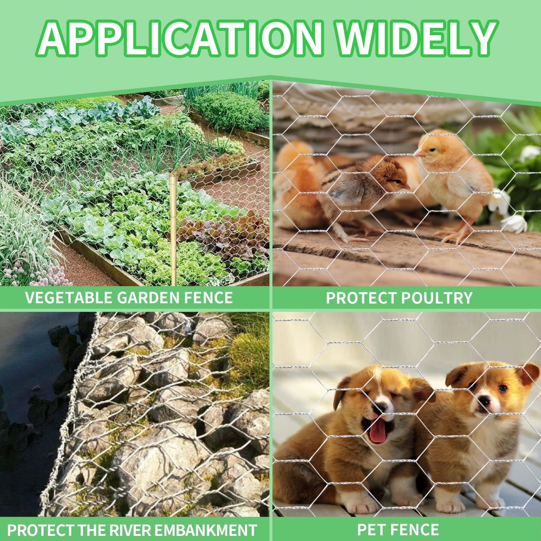 Miuwauer pet enclosure keeps rabbits in and predators out.