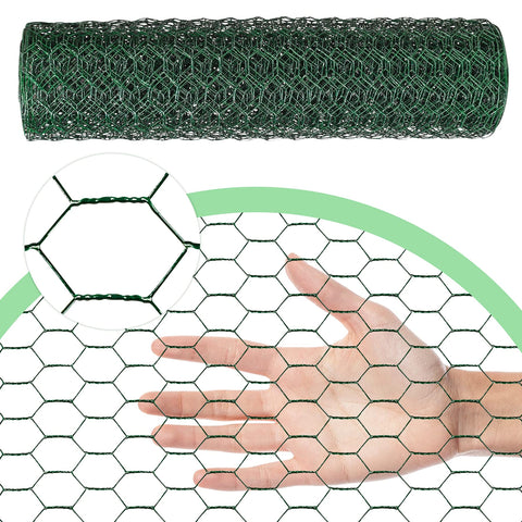 Miuwauer PVC-coated fence wire guards against weather and corrosion.
