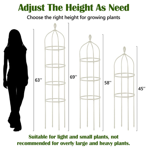 Miuwauer rustproof steel frame with coating ensures durable outdoor use.