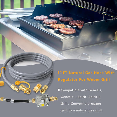 MIV Weber Spirit-compatible conversion adds fuel flexibility for grills.