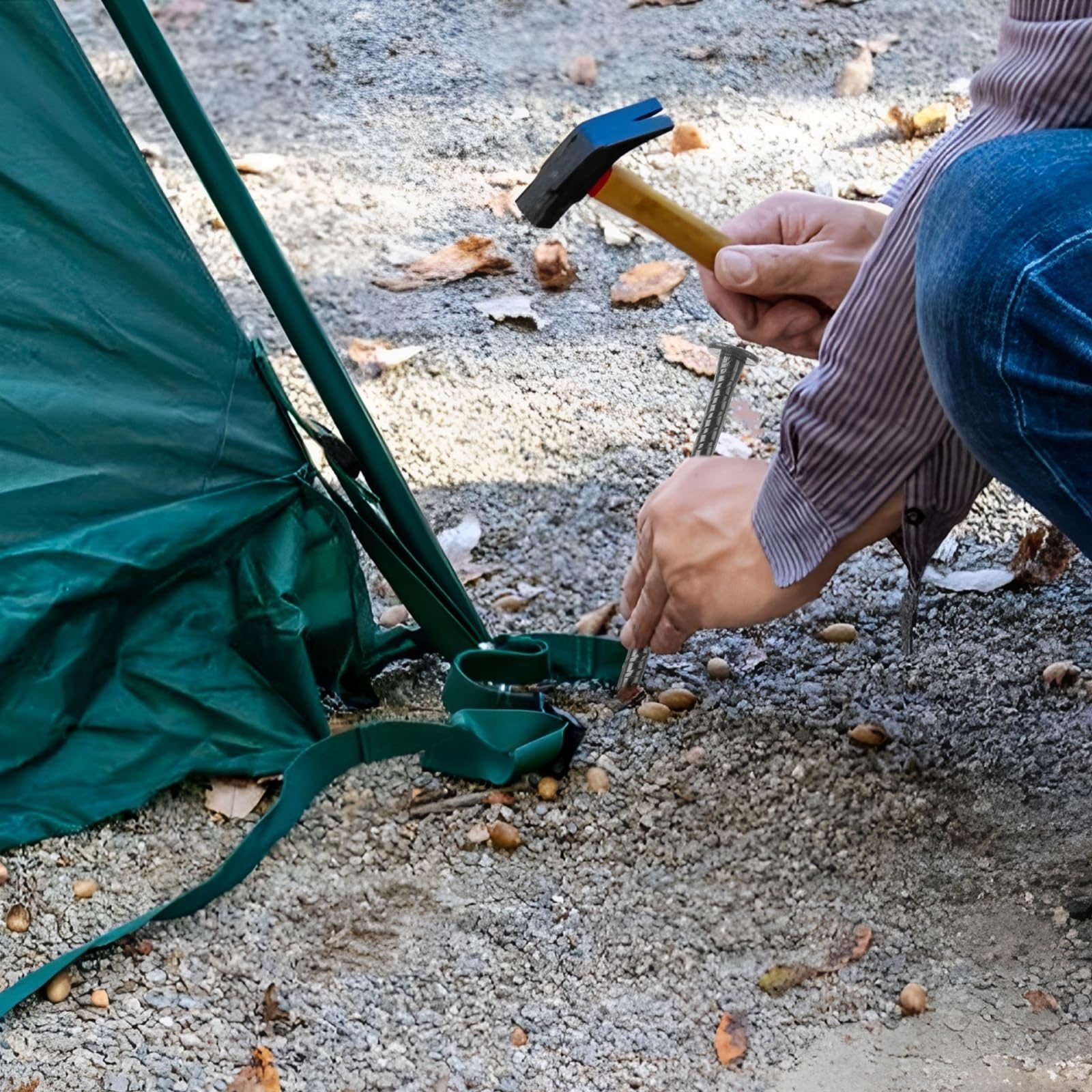 MIVIDE rebar stakes ideal for tents and garden plants.