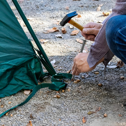 MIVIDE rebar stakes ideal for tents and garden plants.