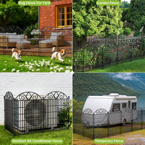 MIWEVRO no-dig fence elevates yard organization and pet zones
