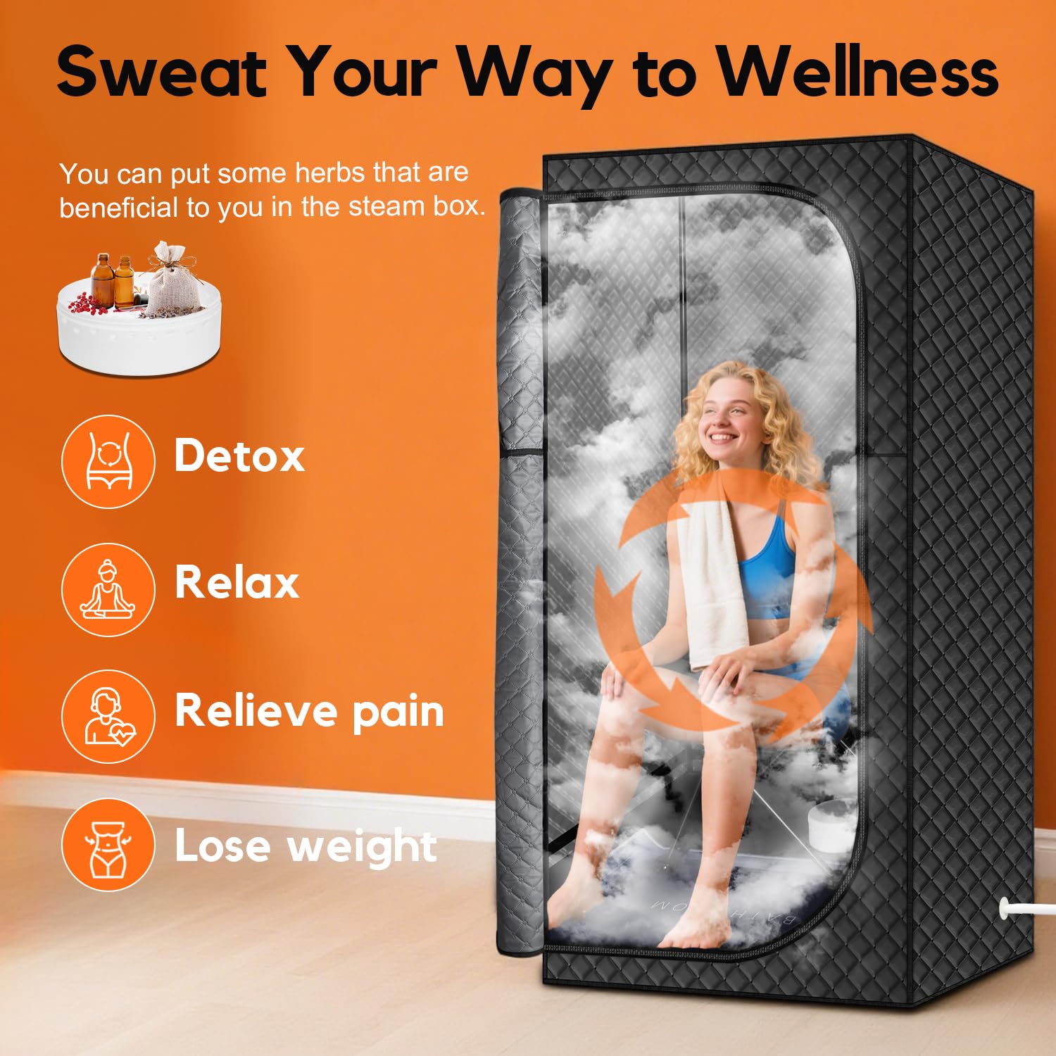 MIXC 2-6l steamer delivers efficient steam for sessions.
