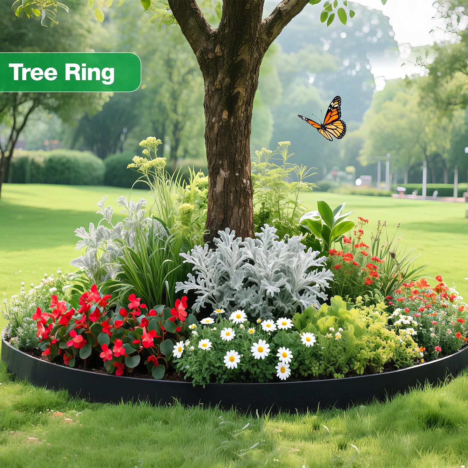MIXC all-season landscaping border for versatile outdoor edging