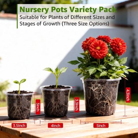 MIXC 30-piece set in three sizes for all growth stages