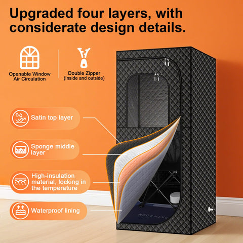 MIXC Detachable fiberglass frame offers tool-free setup and durability.