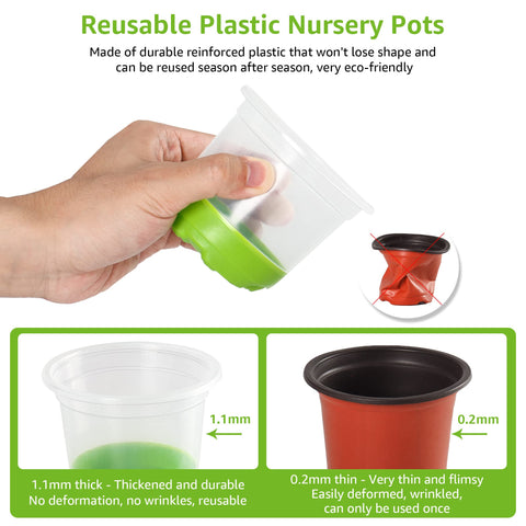 MIXC pot with drainage holes supporting root respiration