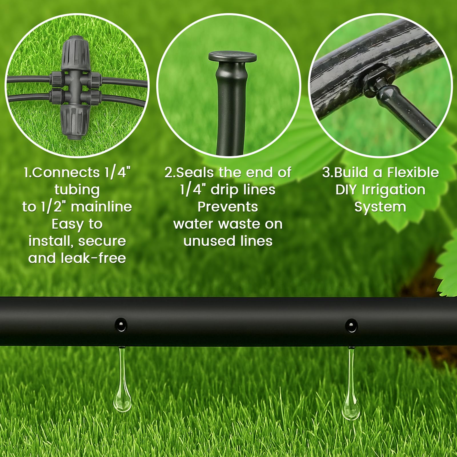 MIXC durable reusable tubing withstands sun and weather season after season.