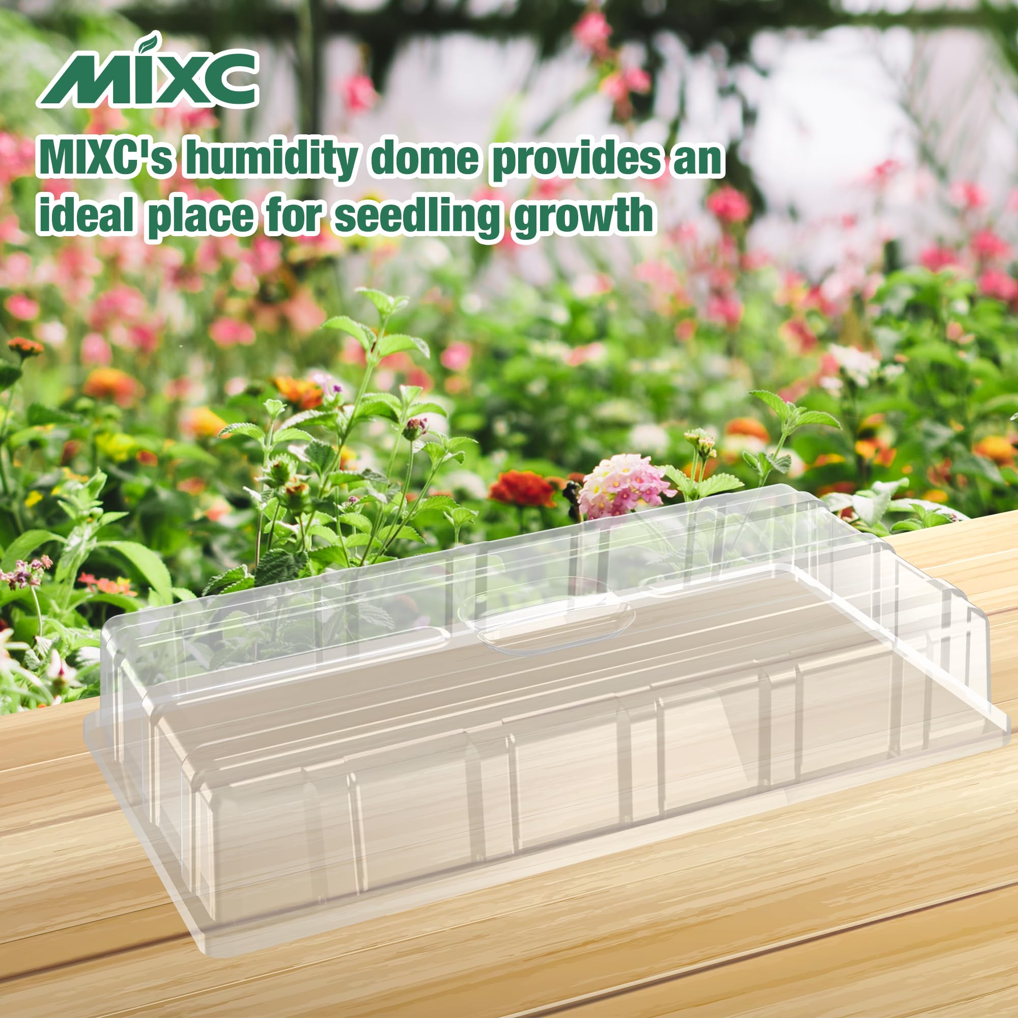 MIXC dome is lightweight and simple to cover 1020 trays