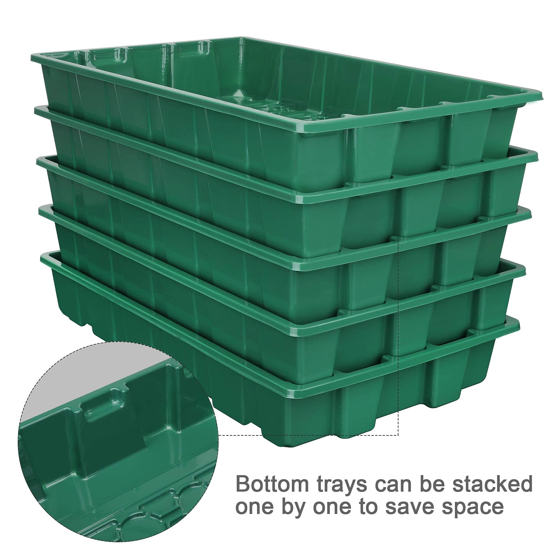 MIXC humidity dome with adjustable vents for climate control during germination