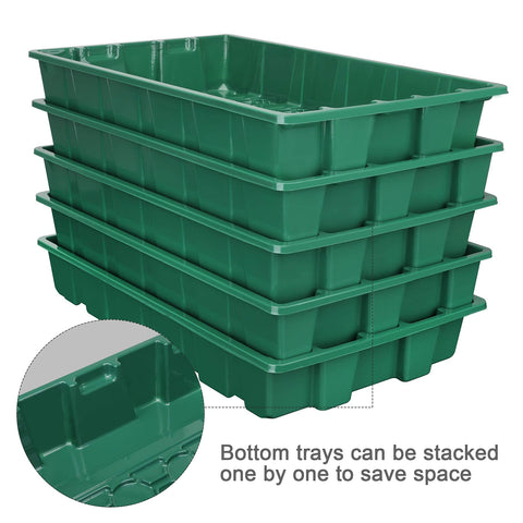 MIXC humidity dome with adjustable vents for climate control during germination