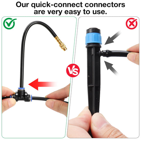 MIXC installation hardware with nails and cable ties.