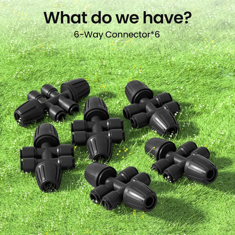 MIXC versatile kit supports customized irrigation setups for gardens