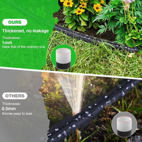 MIXC long 360° swivel handle facilitates smooth hose maneuvering.