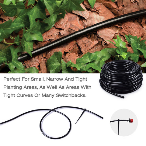 Mixc micro-bubblers and misters compatible for precise watering.