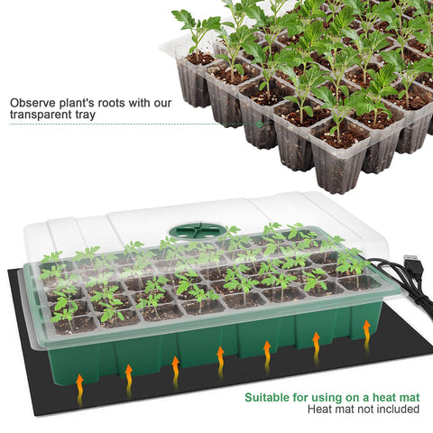 MIXC plant labels help organize seed varieties during indoor sowing