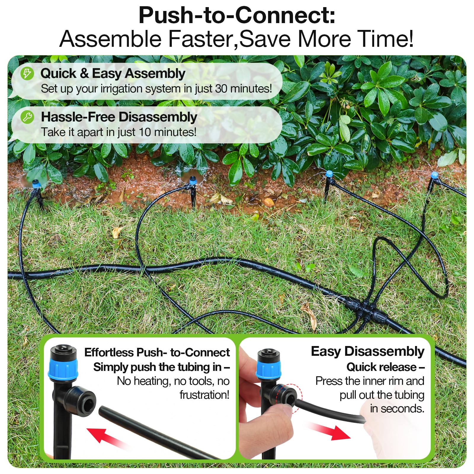 MIXC micro irrigation heads resist clogging for year-round reliability