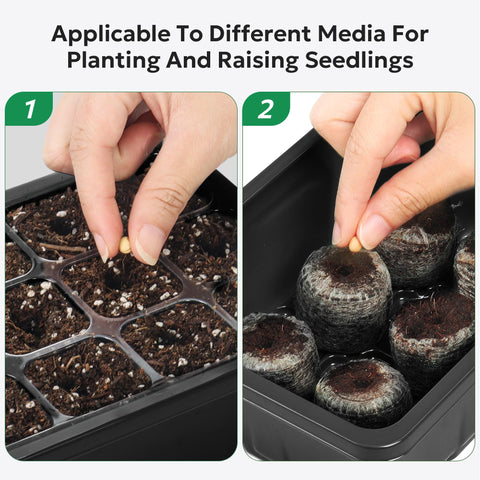 MIXC reusable seed trays reduce waste and support multiple seasons
