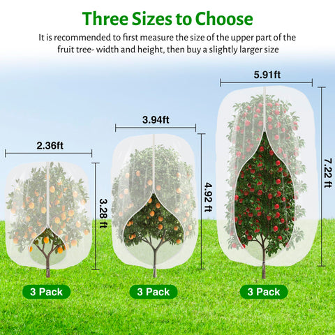 MIXC three-size options help fit tree height and branch spread
