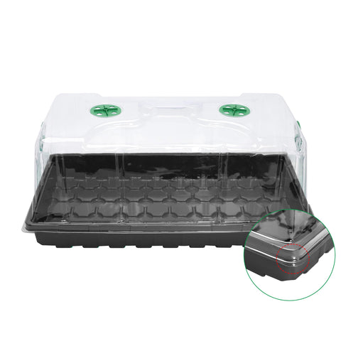 MIXC vented lid supports seed start and germination with airflow control