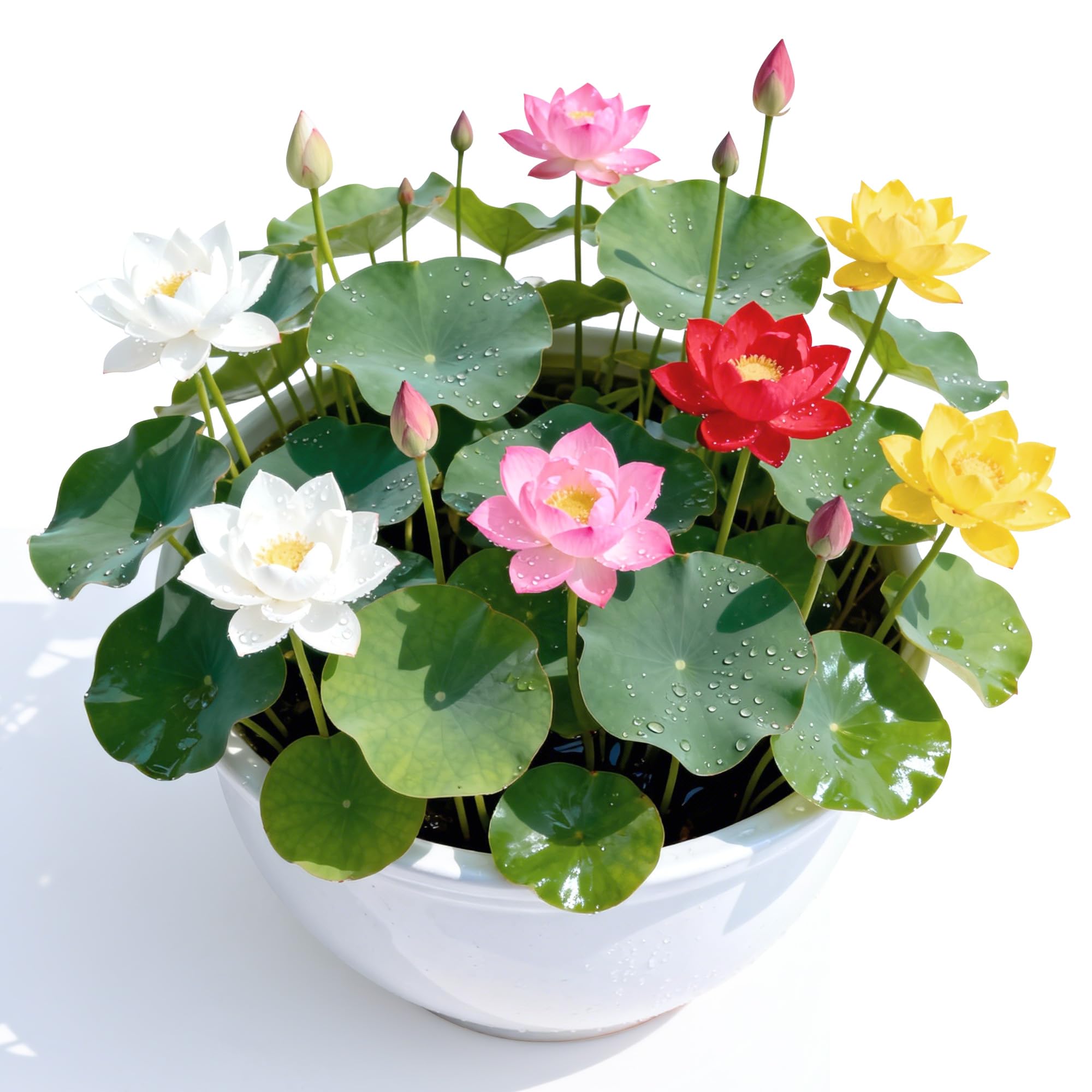 Mixed lotus seeds water-lily-seed-pack for lush pond blooms all season