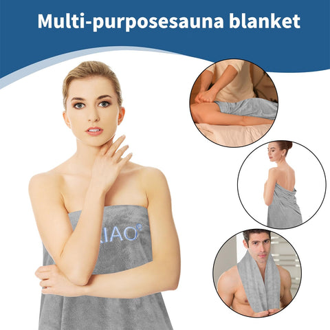 MIXIAO reusable sauna towel insert supports tidy, dry experiences.