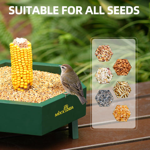 MIXXIDEA 5lb capacity reduces refilling frequency.