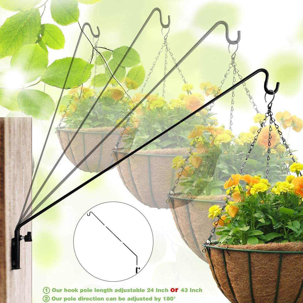 MIXXIDEA adjustable-angle bracket with triangle switch for precise alignment