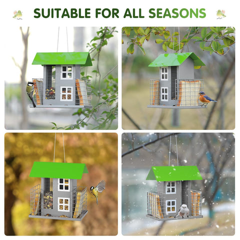 MIXXIDEA anti-rust feeder green durable design for long-term use