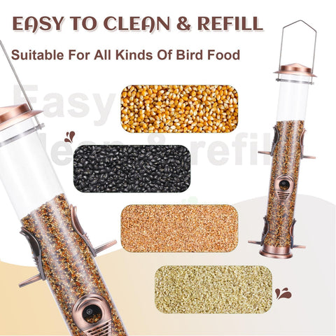 MIXXIDEA chew-resistant perches and durable shell for long-lasting outdoor use.