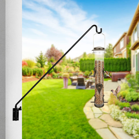 MIXXIDEA decorative outdoor hook mounted on wall or fence.