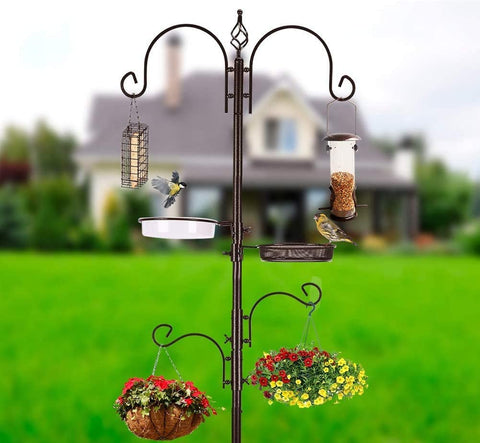 MIXXIDEA kit includes four feeders and a mesh tray for varied offerings