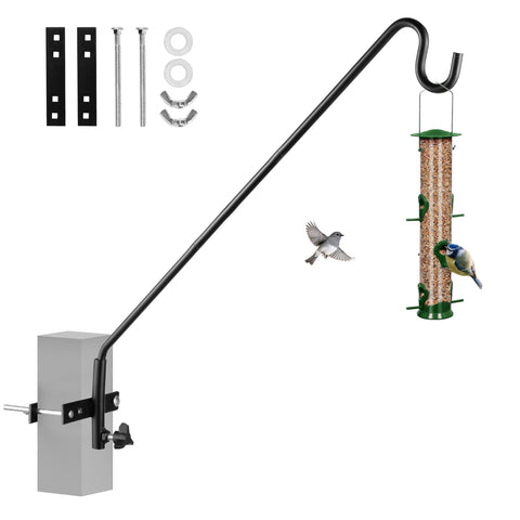 MIXXIDEA extended fence deck hook for versatile hanging on fences and decks