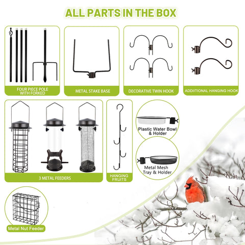 MIXXIDEA garden-friendly design blends with outdoor decor and natural surroundings.