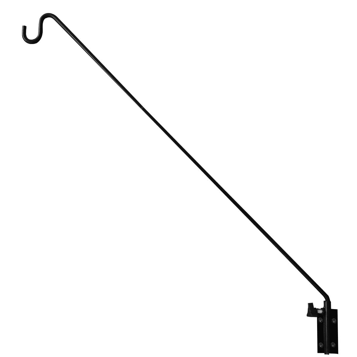 MIXXIDEA heavy-duty extended reach wall hook with adjustable length for outdoor decor