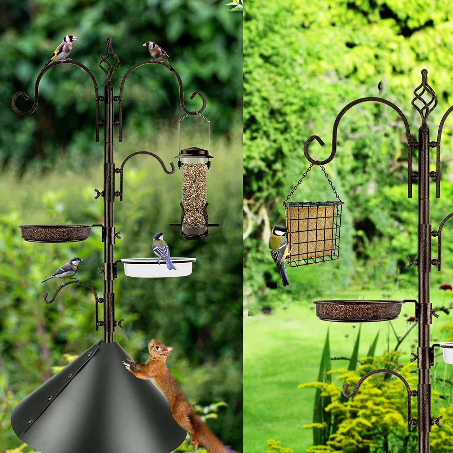MIXXIDEA multipurpose hooks for lights or planters in outdoor spaces