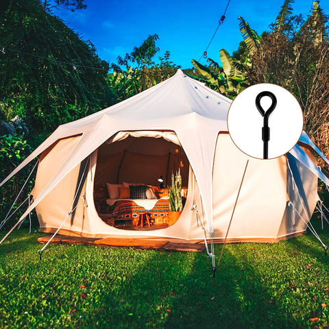 MIXXIDEA tent and canopy anchor holds shelters firmly.