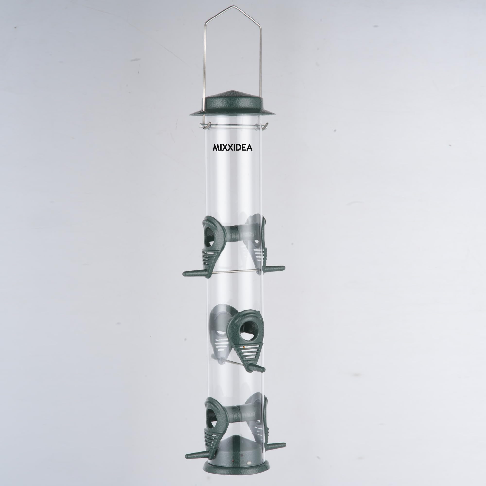 MIXXIDEA transparent seed bin helps monitor seed level
