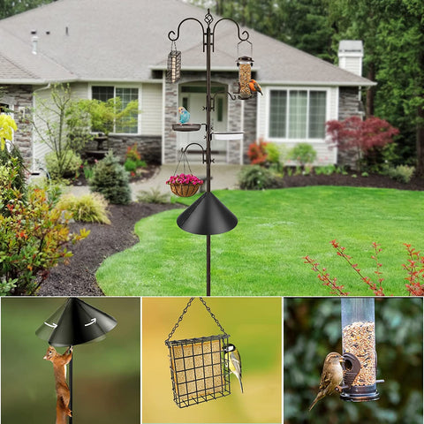 MIXXIDEA four W-shaped top hooks support bigger feeders