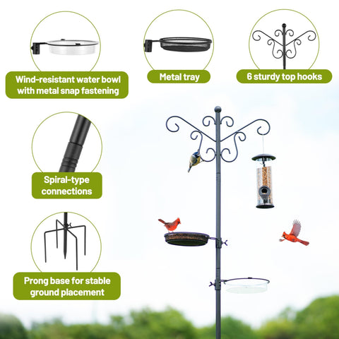 MIXXIDEA windproof bowl locks in place with metal snap