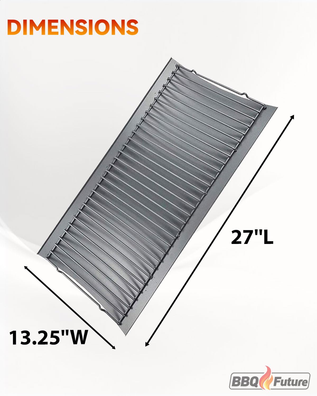 MixRBBQ fire grate hanger pair keeps grates secure during grilling