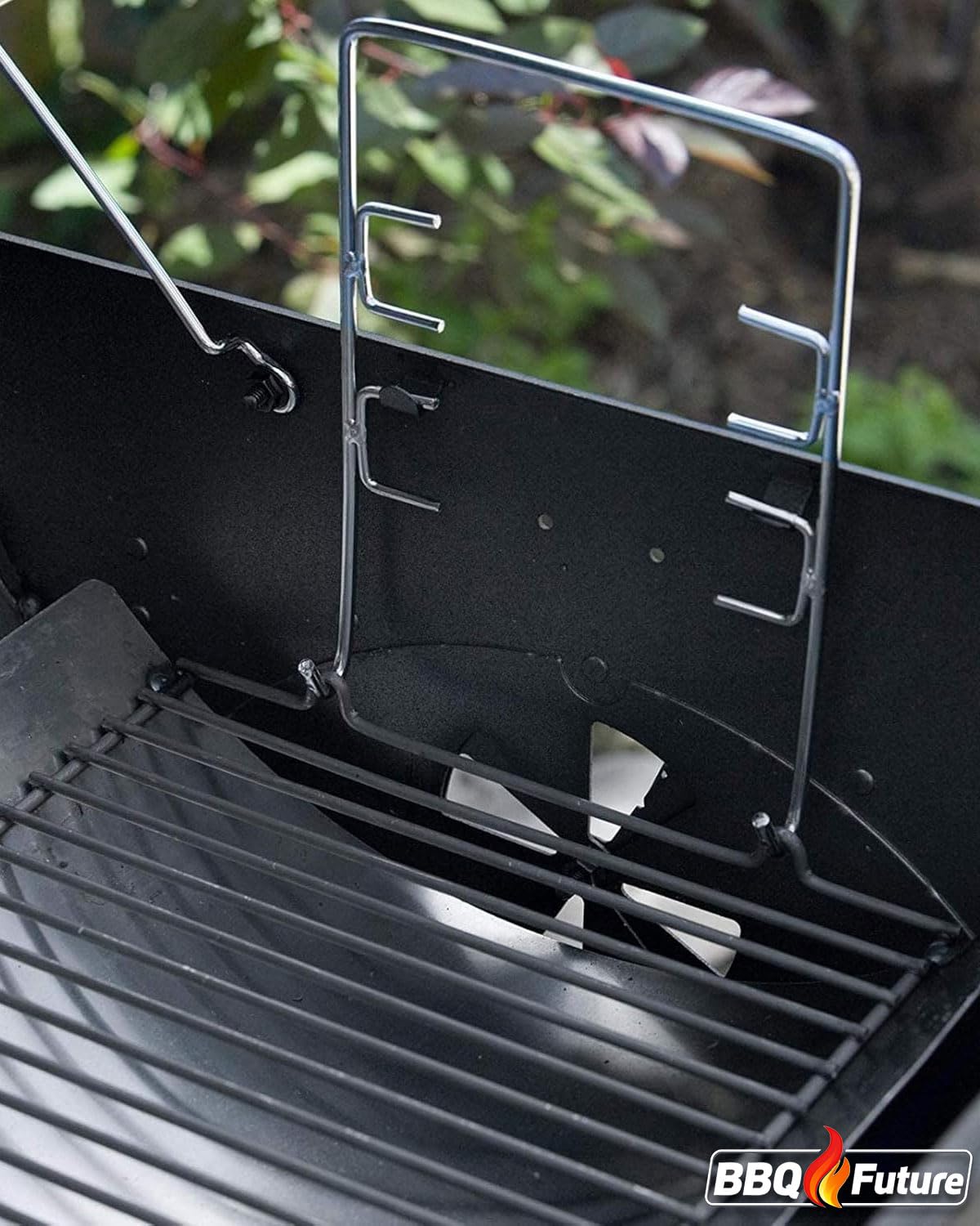 MixRBBQ rust-resistant steel construction for year-round grilling