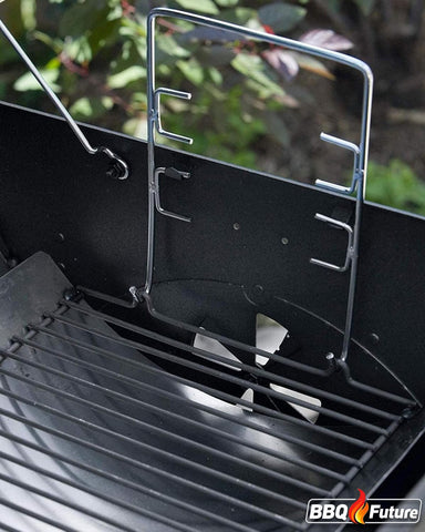 MixRBBQ rust-resistant steel construction for year-round grilling